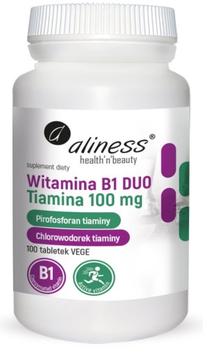 Витамин B1 (Тиамин) DUO 100 мг x 100 Vege таблеток