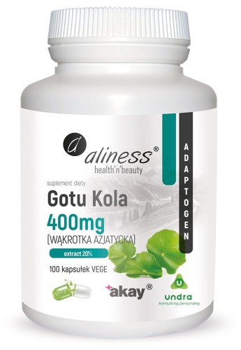 Gotu Kola (Готу Кола) 400 мг x 100 Vege капсул