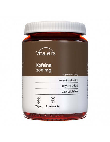 Vitaler's Caffeine (Кофеин) 200 мг, 120 таблеток