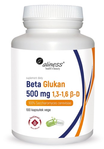 Бета-глюкан Yestimun® 1,3-1,6 β-D 500 мг x 100 Vege капсул
